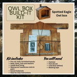 Owl Box Build-It Kit: DIY Owl Home